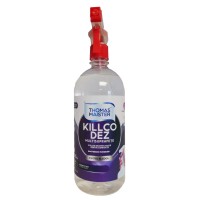 Solutie dezinfectanta pentru suprafete, KillcoDez, 75% alcool, 1 litru